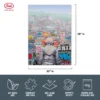 Fred and Friends: Graffiti City 1000 Piece Puzzle - Image 3