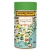 Cavallini and Co: National Parks Map 1000 Piece Puzzle